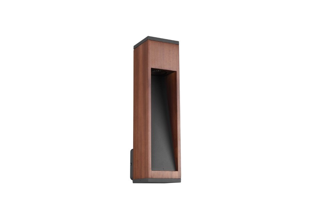 Buitenlamp Canning teak hout Trio 4017807492798