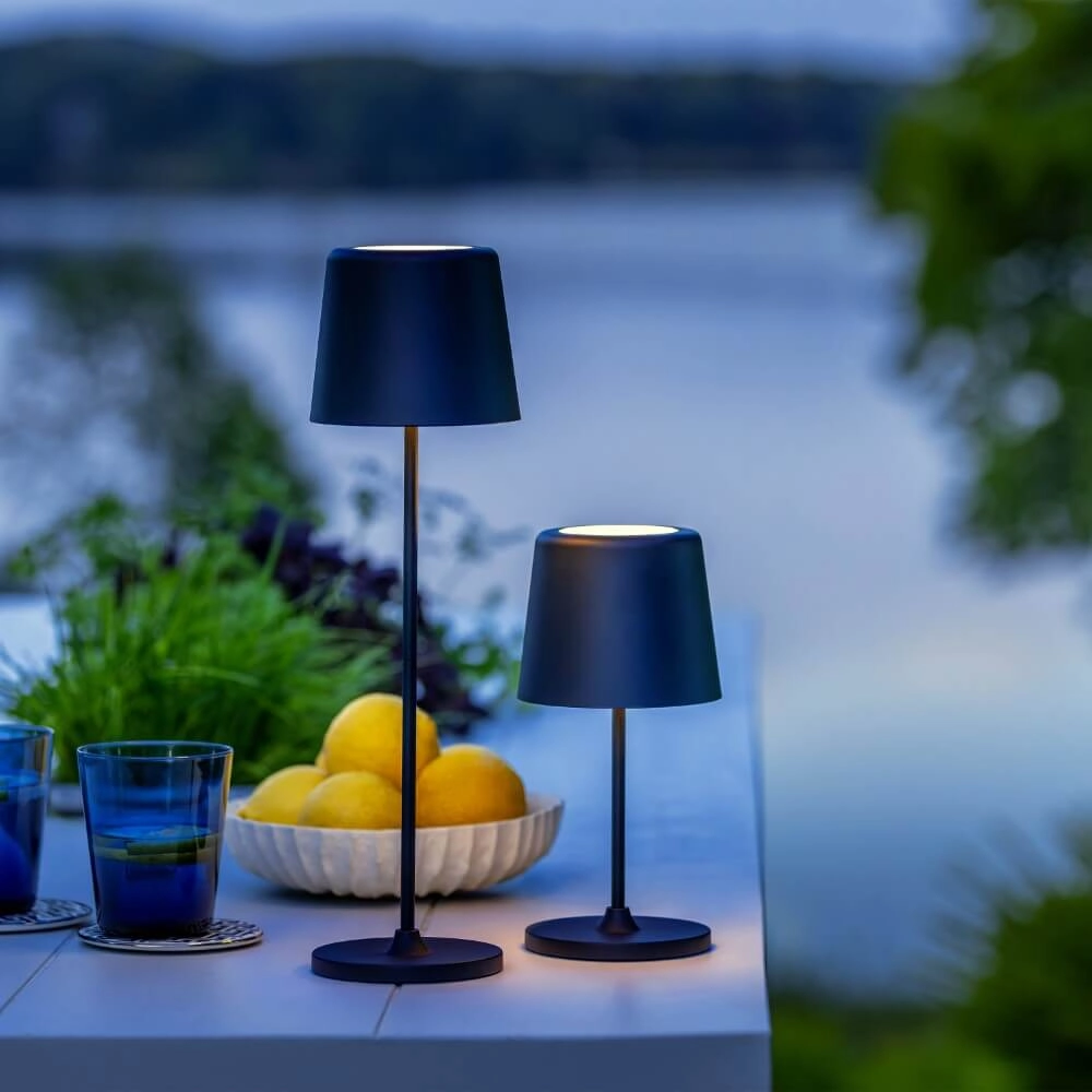 Tafellampje Kaami zwart Brilliant 4004353428203