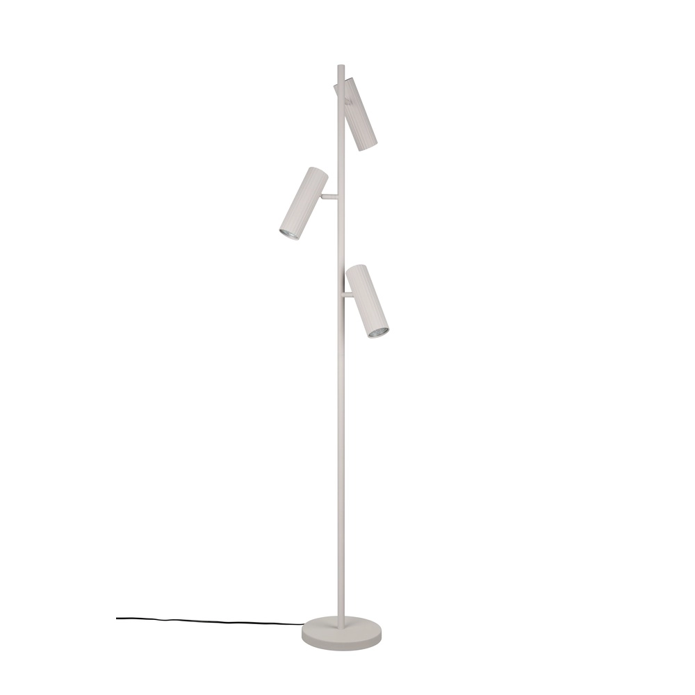 Design vloerlamp Soka grijs Trio 4017807658675