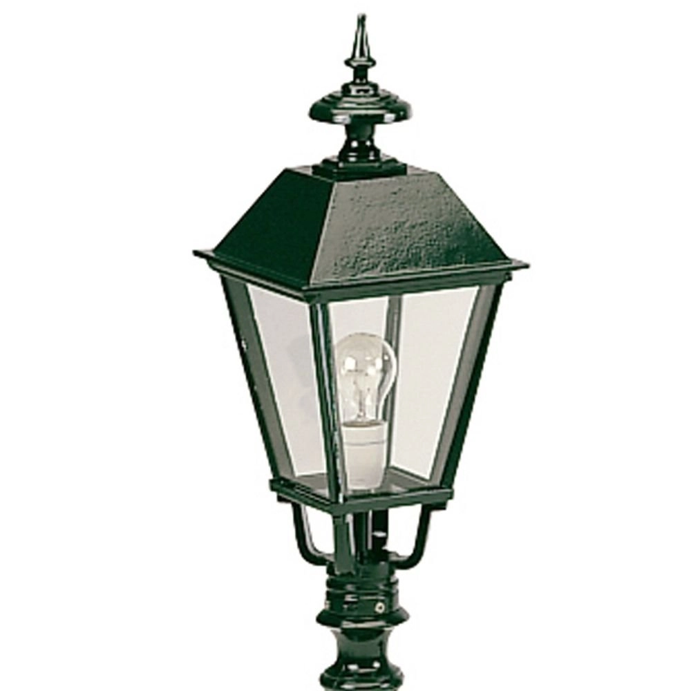 Nostalgische tuinlamp Glasgow zwart KS verlichting 8714732503945