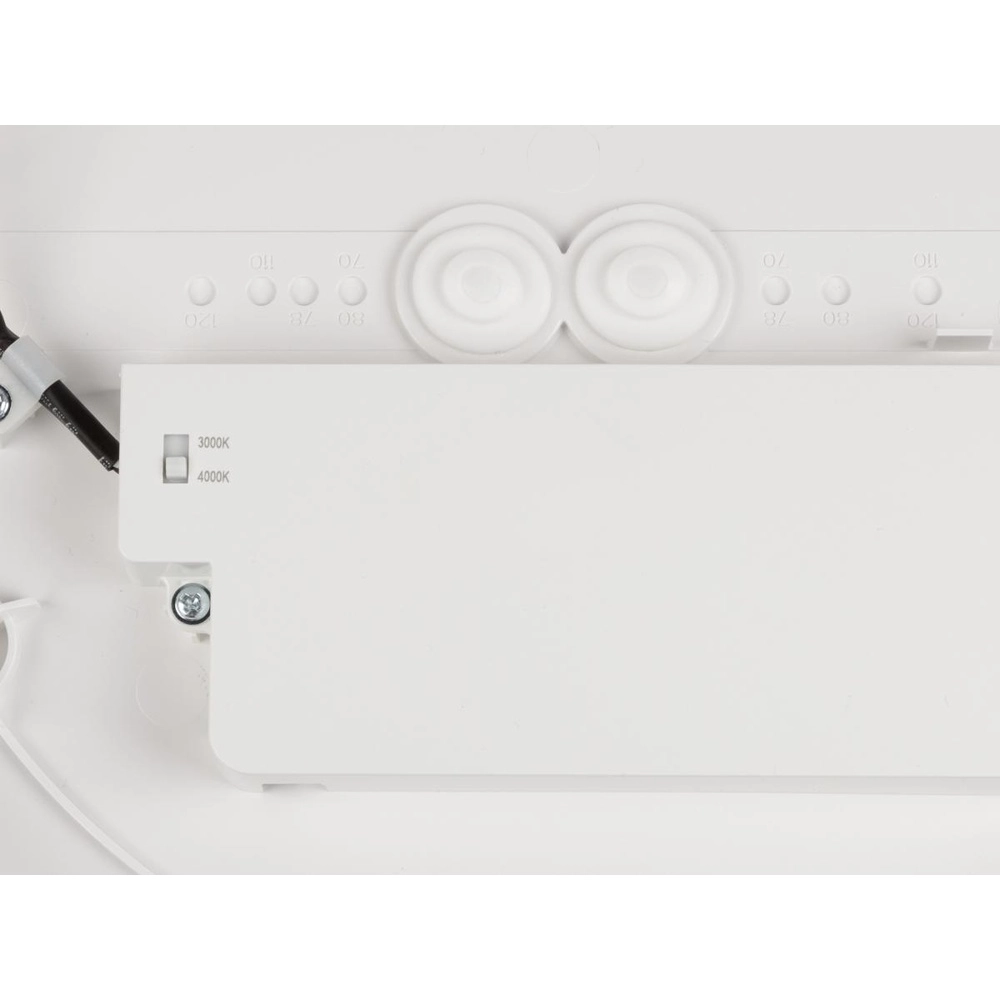 Plafondlamp Decona Ø 30cm wit - 3000K/4000K SLV 4024163302999