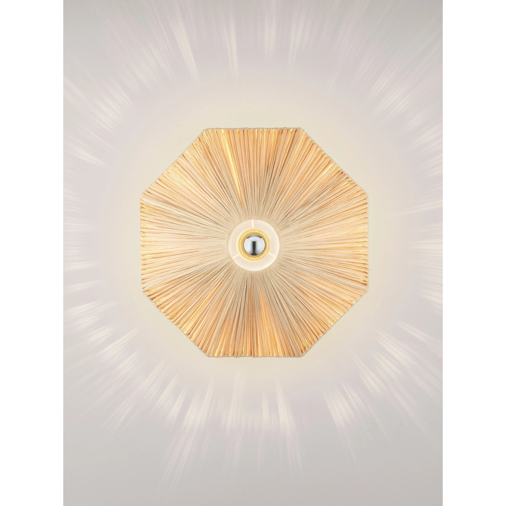Japandi wandlamp Elvio Ø 45cm Lyora 5212017493910