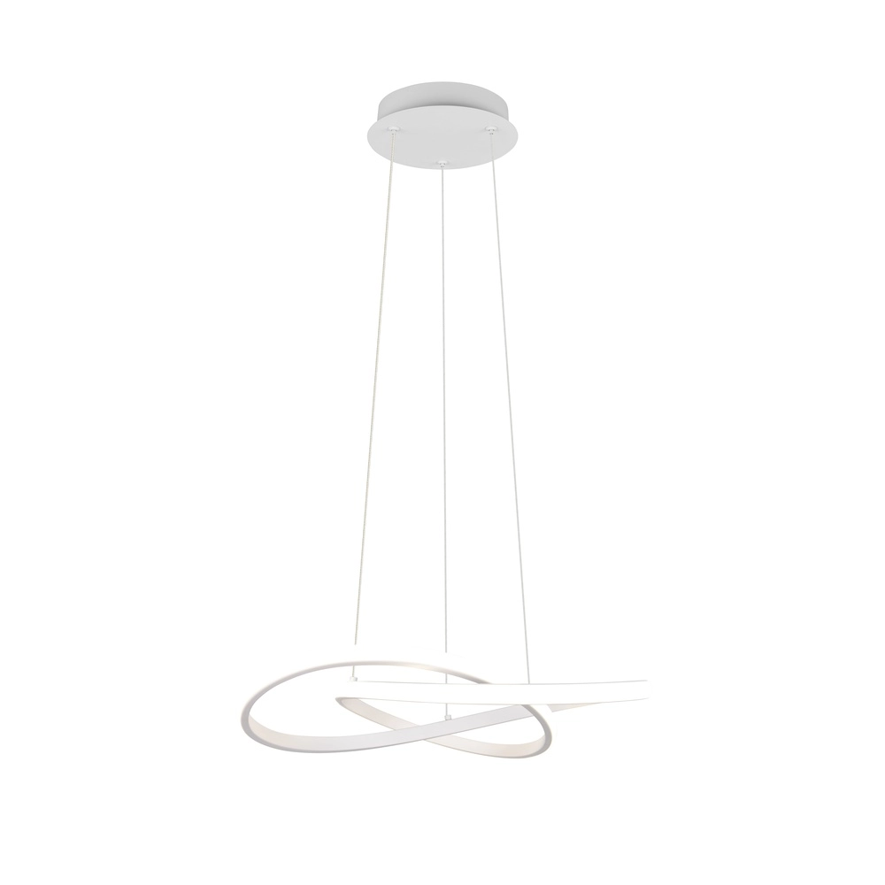 Design hanglamp Mansa wit Trio 4017807682151