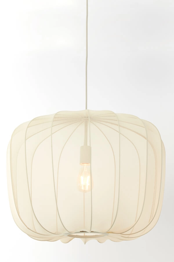Japandi hanglamp Plumeria crème Ø 60cm Light & Living 8717807651435