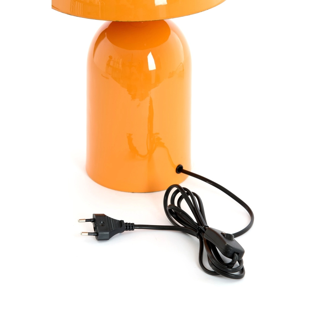 Champignon tafellamp Tolima glans oranje - Ø 31cm Light & Living 8717807807870