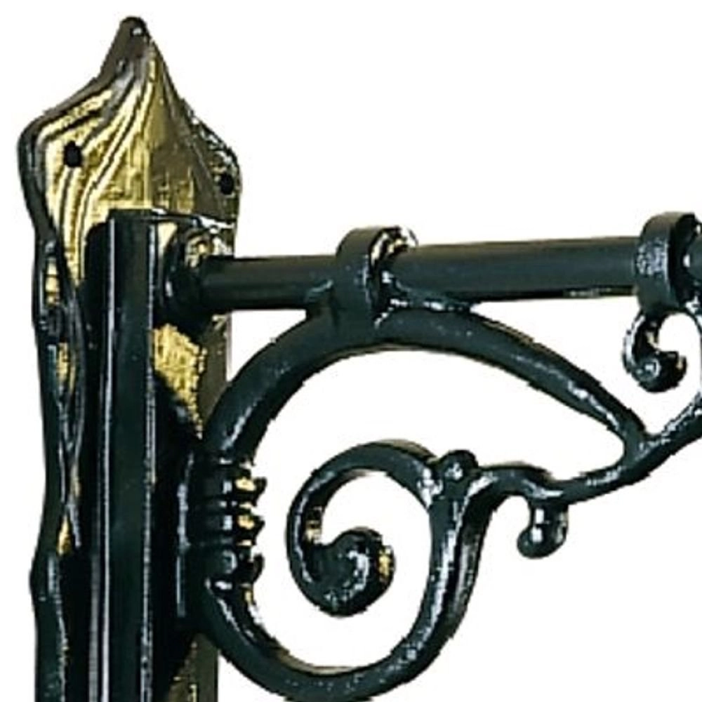 Nostalgic wall support Edam zwart KS verlichting 8714732570541