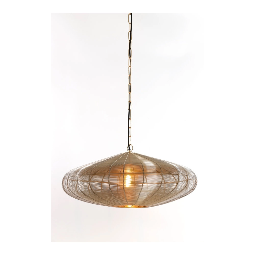 Hanglamp Bahoto goud Ø 60cm Light & Living 8717807706821