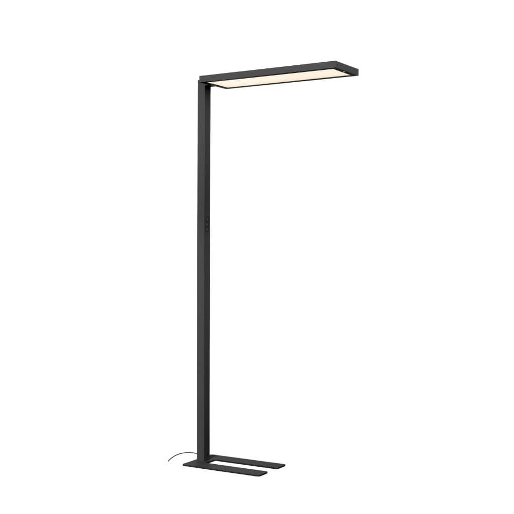 Led kantoor vloerlamp Worklight Pro zwart - enkel SLV 4024163278003