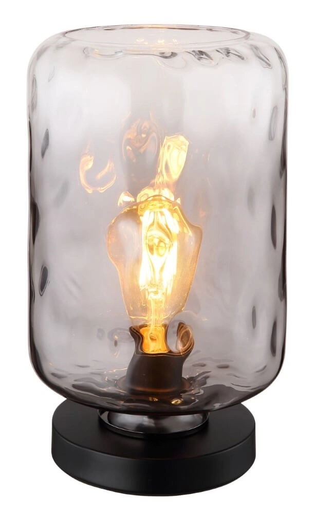 Design tafellamp Darina smoke glas
