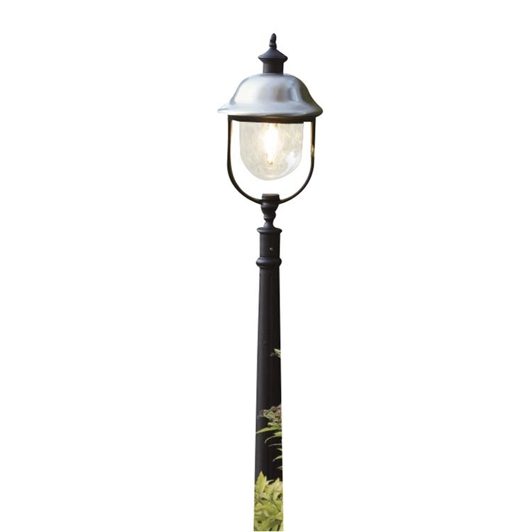 Terraslamp Parma 125cm rvs met zwart KonstSmide 7318307242003