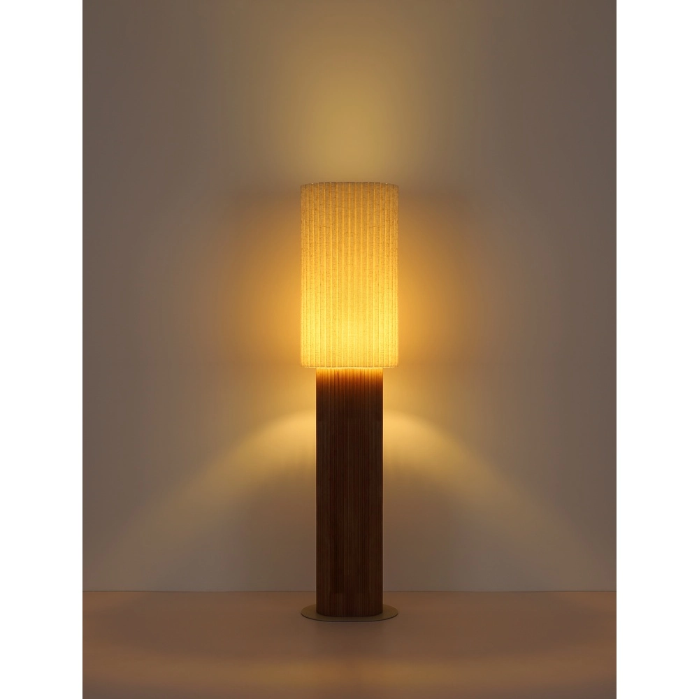Unieke vloerlamp Jannie bruin Globo 9007371592906