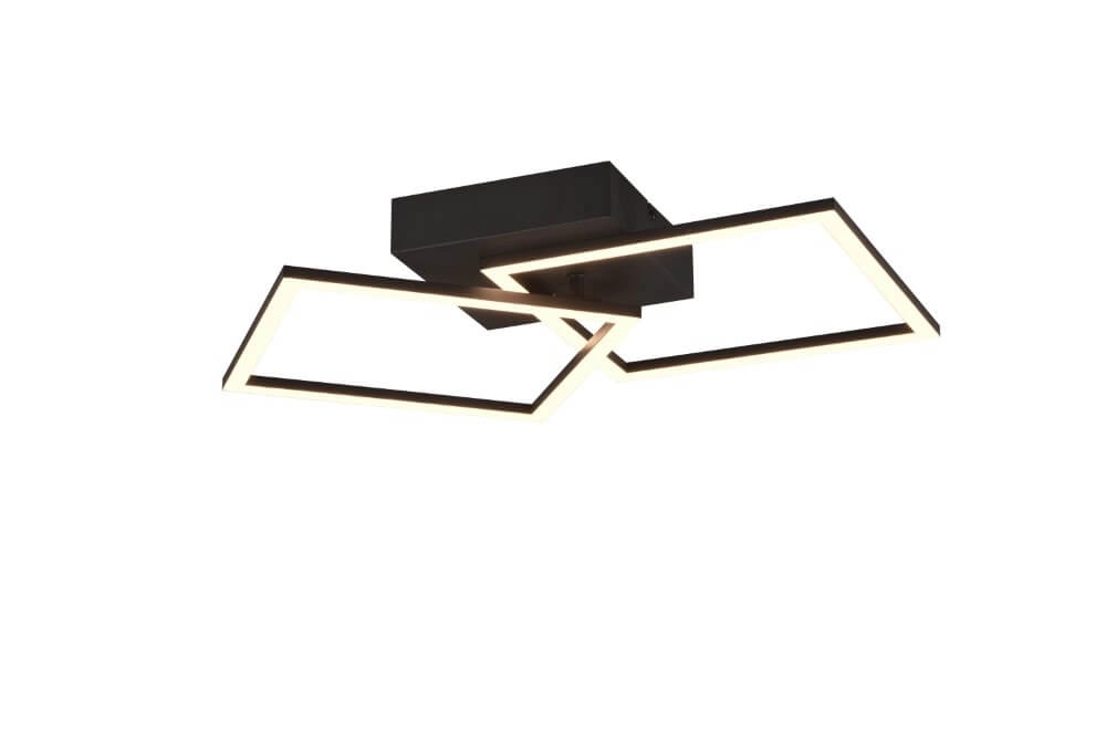 Design plafondlamp Trail zwart Trio 4017807577112