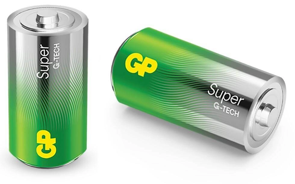 Chargeable Battery - C Size 2200 mAh Oplaadbare GP 4891199217784
