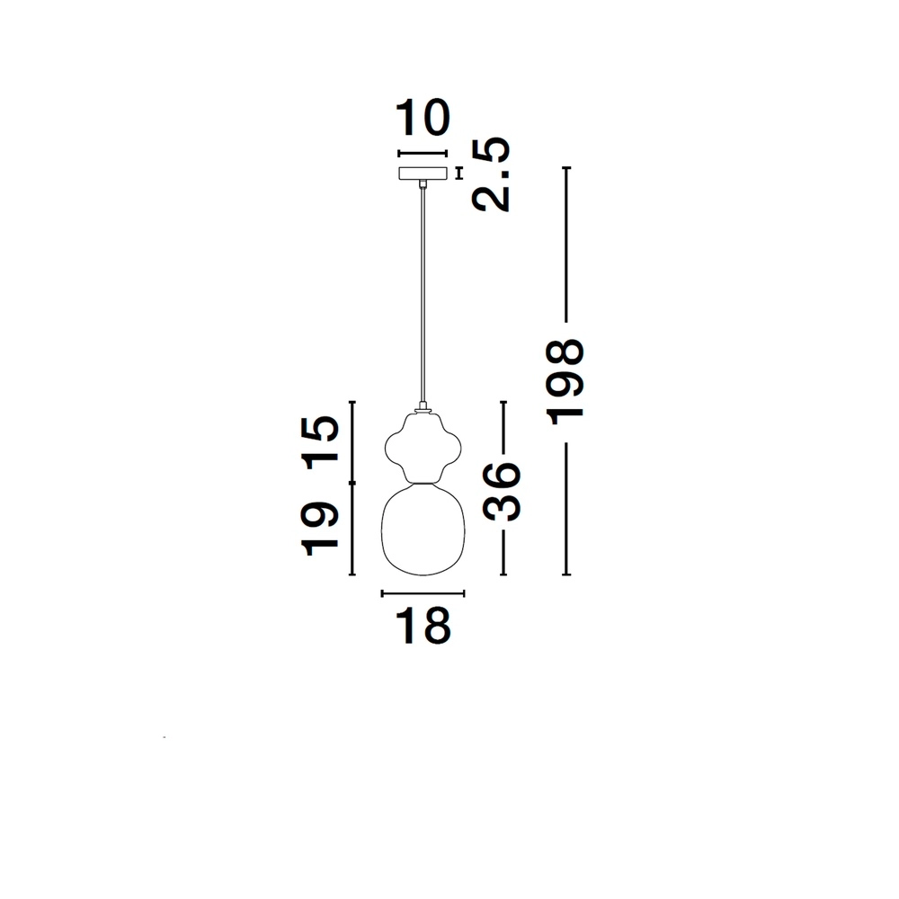 Hanglamp Clio S lichtgroen keramiek Lyora 5212017461209