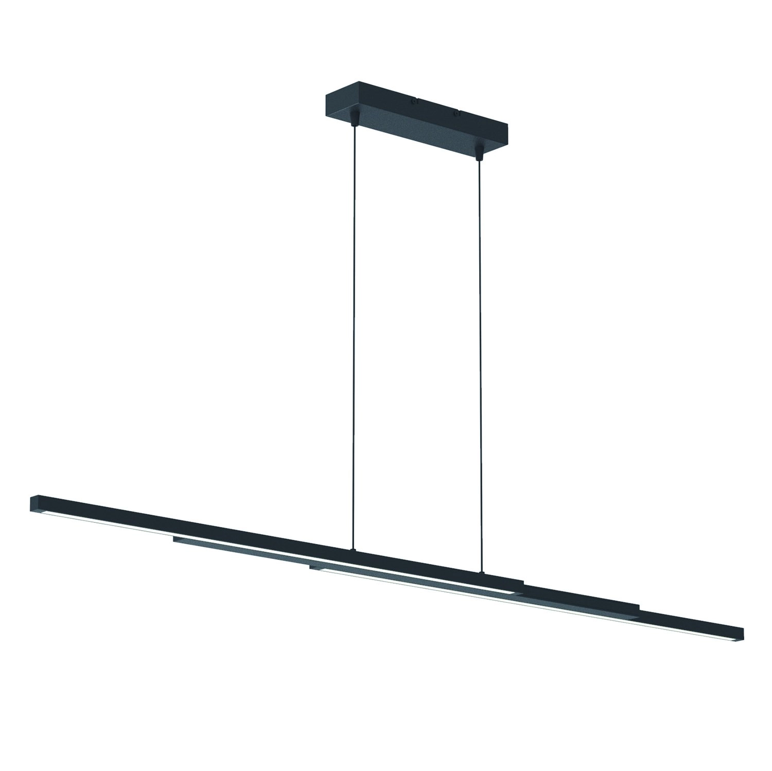 Led hanglamp Zelena Motion verstelbaar 80cm zwart Steinhauer 8712746122770