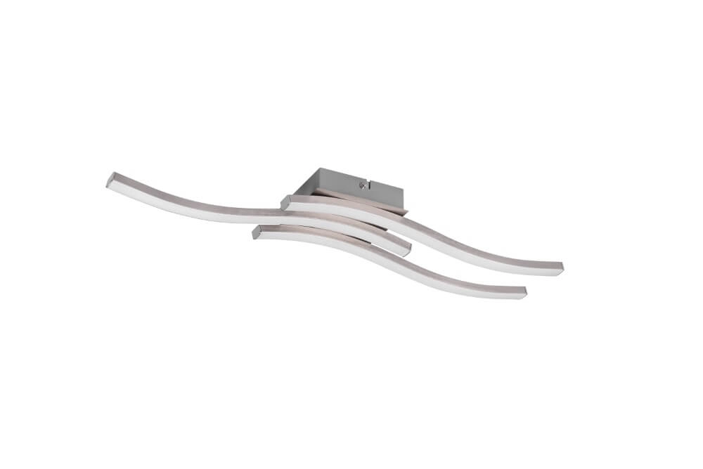 RVS plafondlamp Route Led 4000K Trio 4017807521733