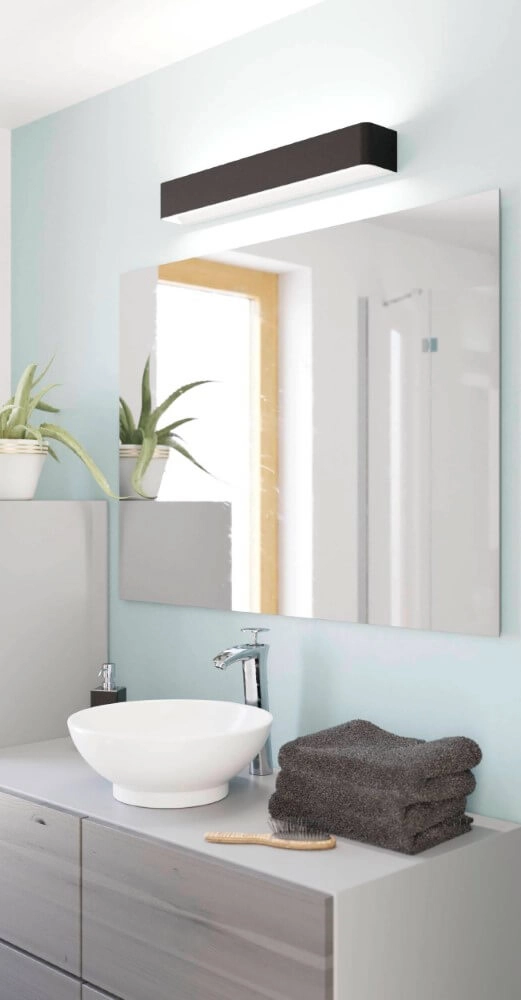 Lange wandspot Sania 5 zwart Eglo 9002759996918