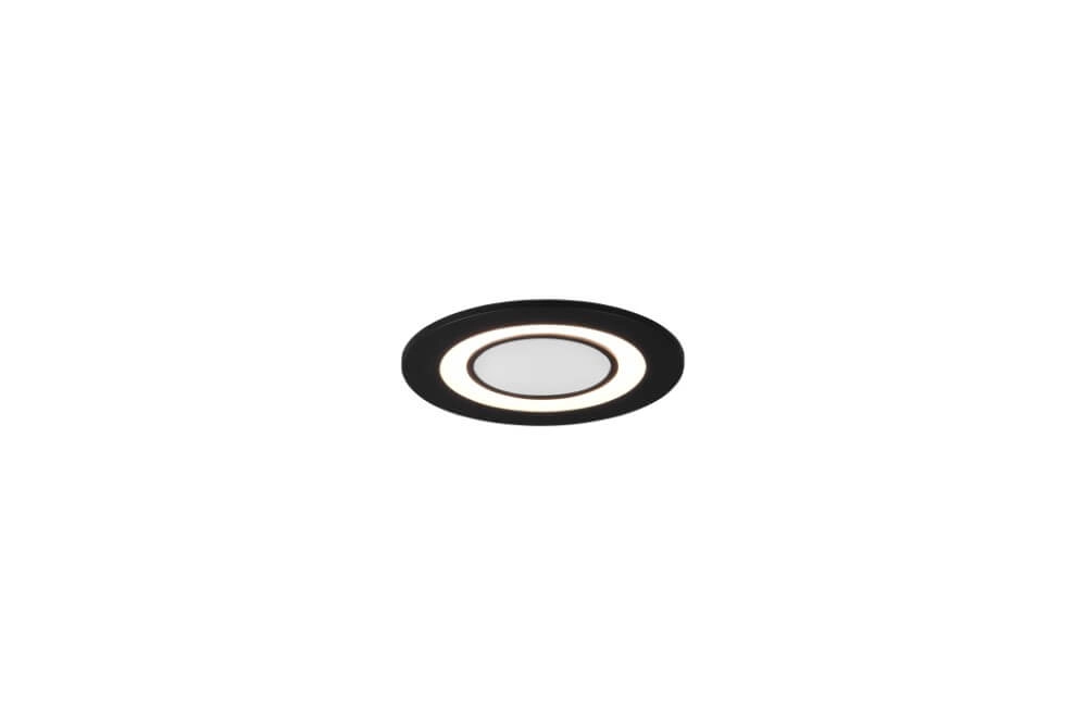 Inbouwverlichting Core 8,2cm zwart
