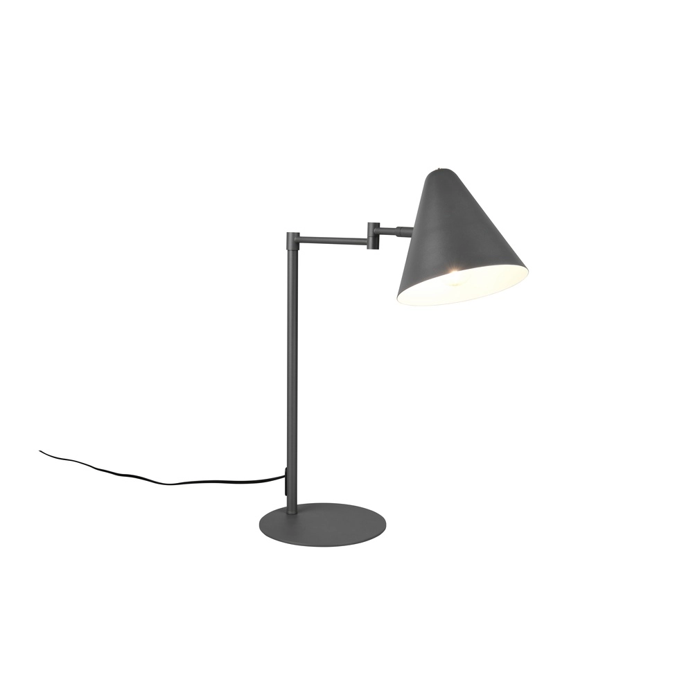 Design tafellamp Cosima antraciet Trio 4017807660258