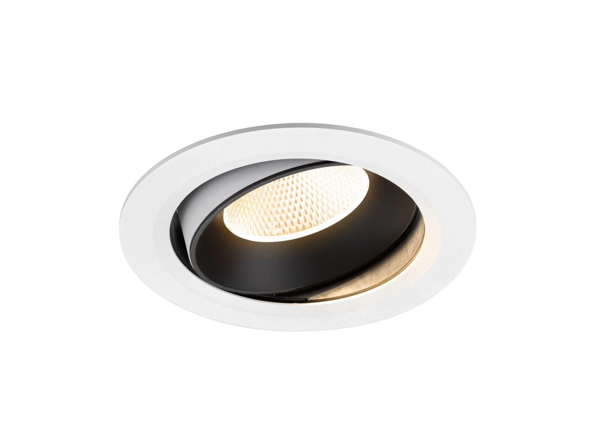 Inbouwspot Numinos Move XL wit/zwart 2700K - 20gr