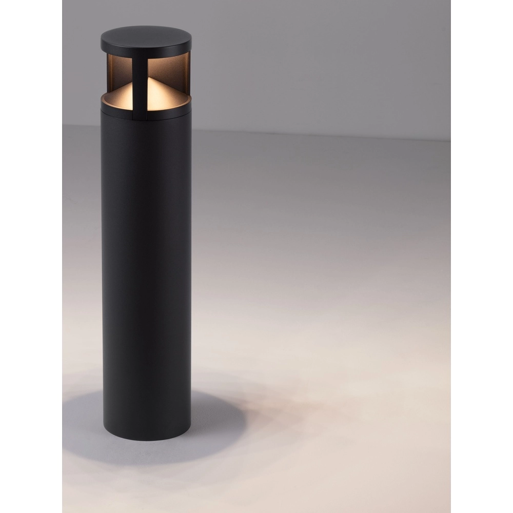 Zwarte padverlichting Soul 73cm