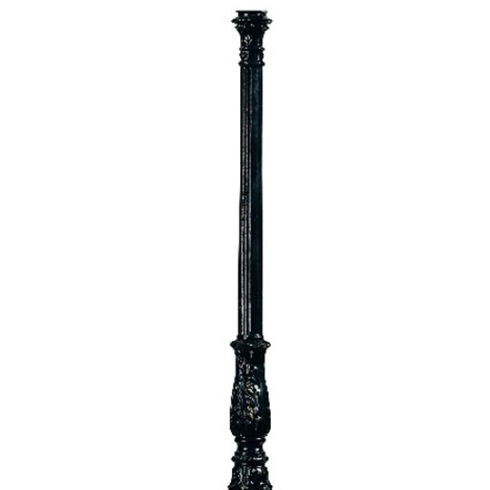 Nostalgic mast Dusseldorf KS1 zwart KS verlichting 8714732591546