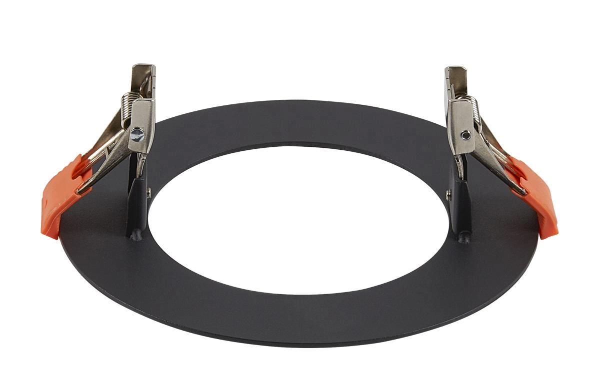 Inbouwframe voor Numinos S rond 160/100mm zwart SLV 4024163262279