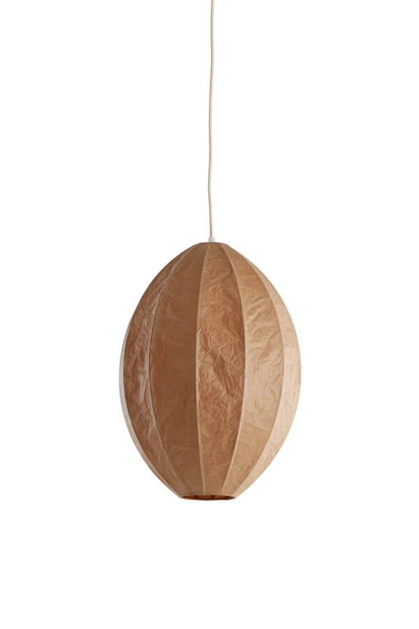 Bruine hanglamp Milatos Ø 28,5cm Light & Living 8717807743062