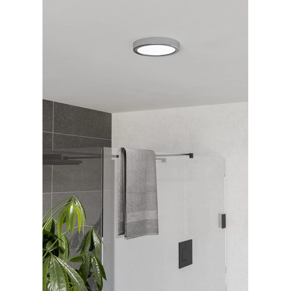 Chrome plafondlamp Fueva 6 led - Ø 16,6cm Eglo 9008606331055