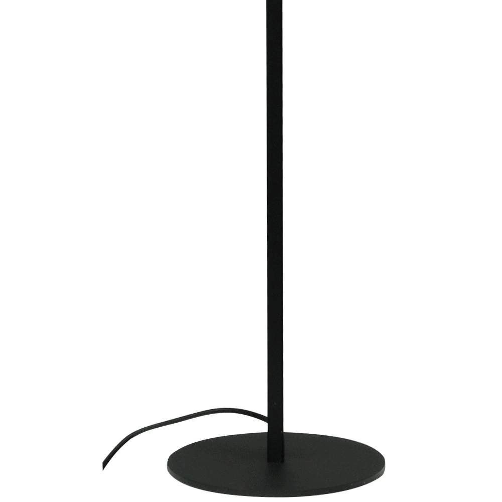 Zwarte vloerlamp Bounty met gouden fitting Masterlight 8718121246826