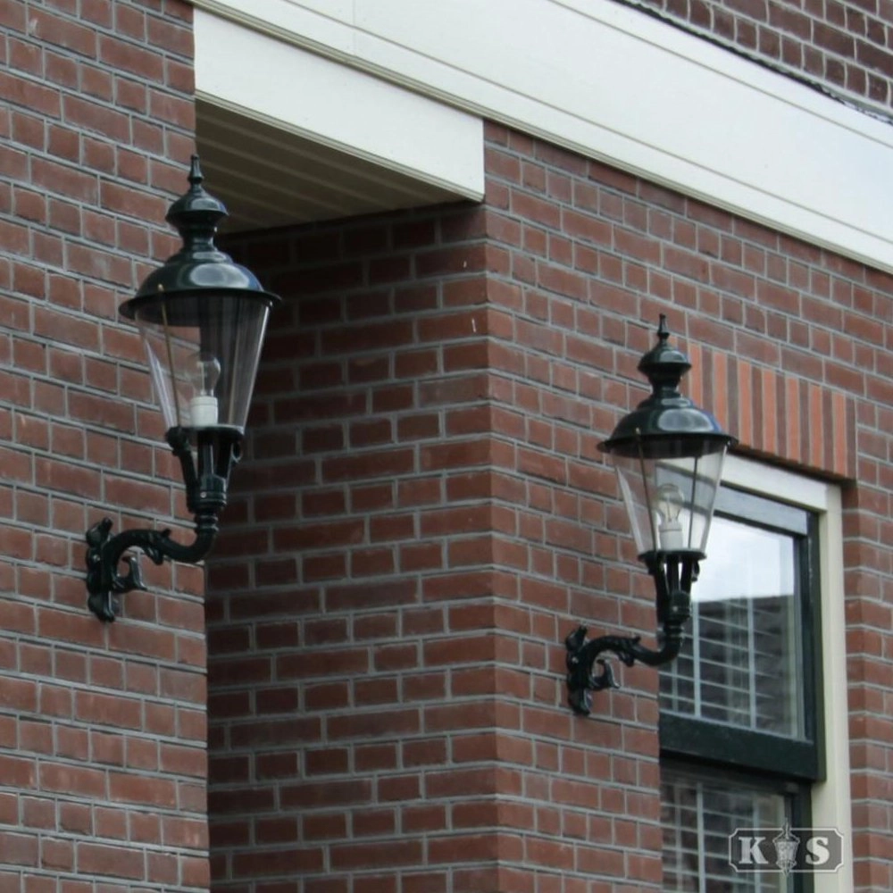 Nostalgische buitenlamp Monnickendam zwart KS verlichting 8714732130943