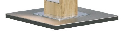 Led tafellamp Leonora 51 cm - oak nature HerzBlut 4021273026333