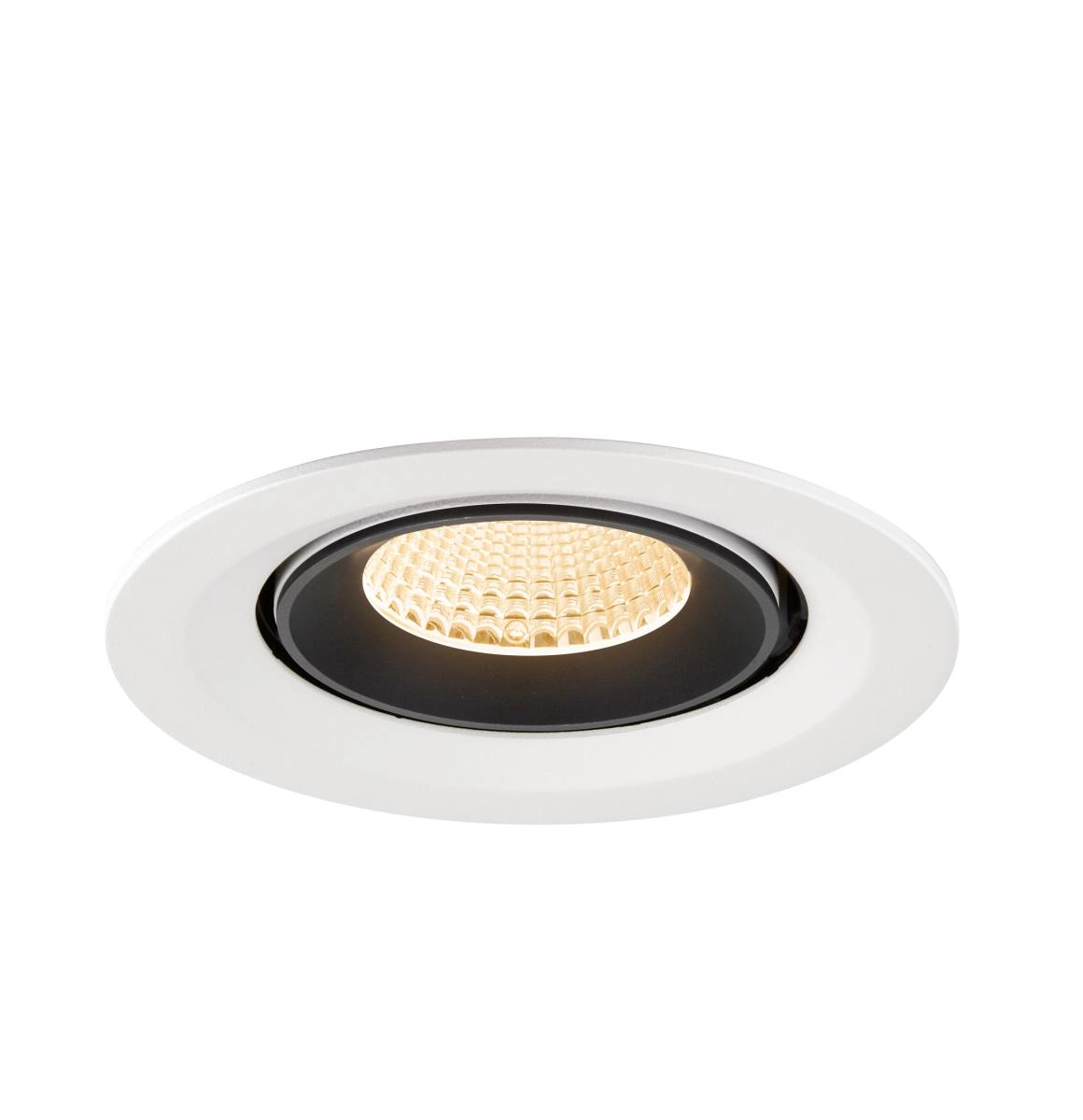 Inbouwspot Numinos Gimble M wit/zwart 2700K - 40gr SLV 4024163312011
