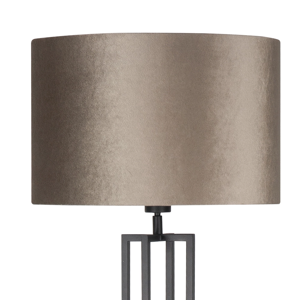 Vloerlamp Modena zwart Highlight 8718379051234