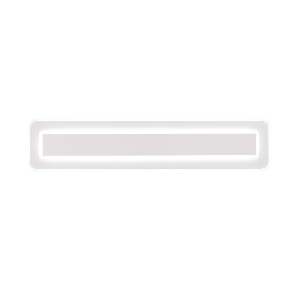 Moderne plafondlamp Riva wit 90cm Trio 4017807682953