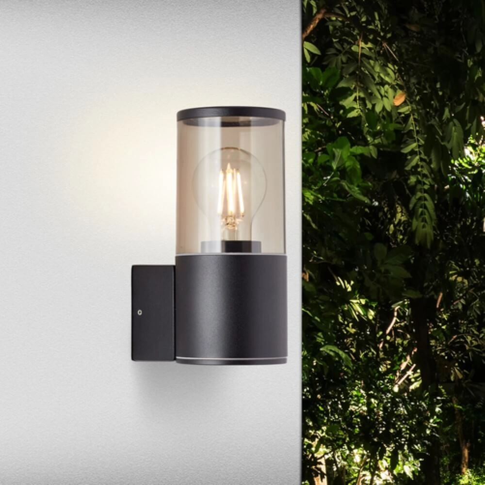 Zwarte buitenlamp Sergioro Brilliant 4004353405662