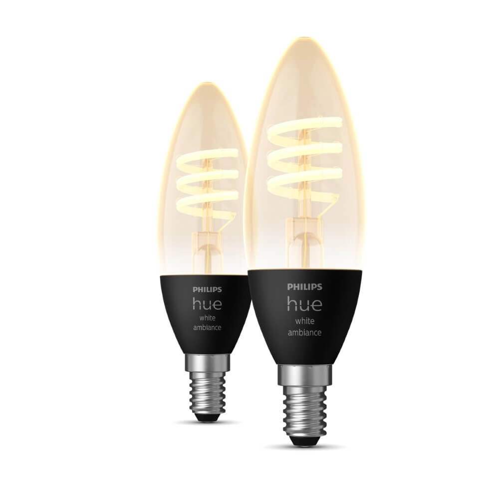Hue - E14 - 4,6W - White Ambiance set van 2 Philips 8719514411869