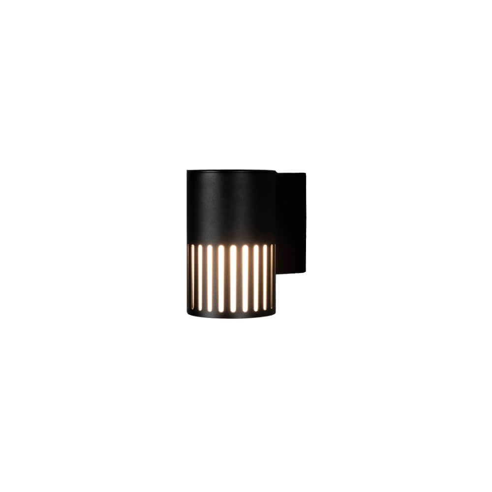 Design wandlamp Pistoia zwart met wit glas KonstSmide 7318303577529