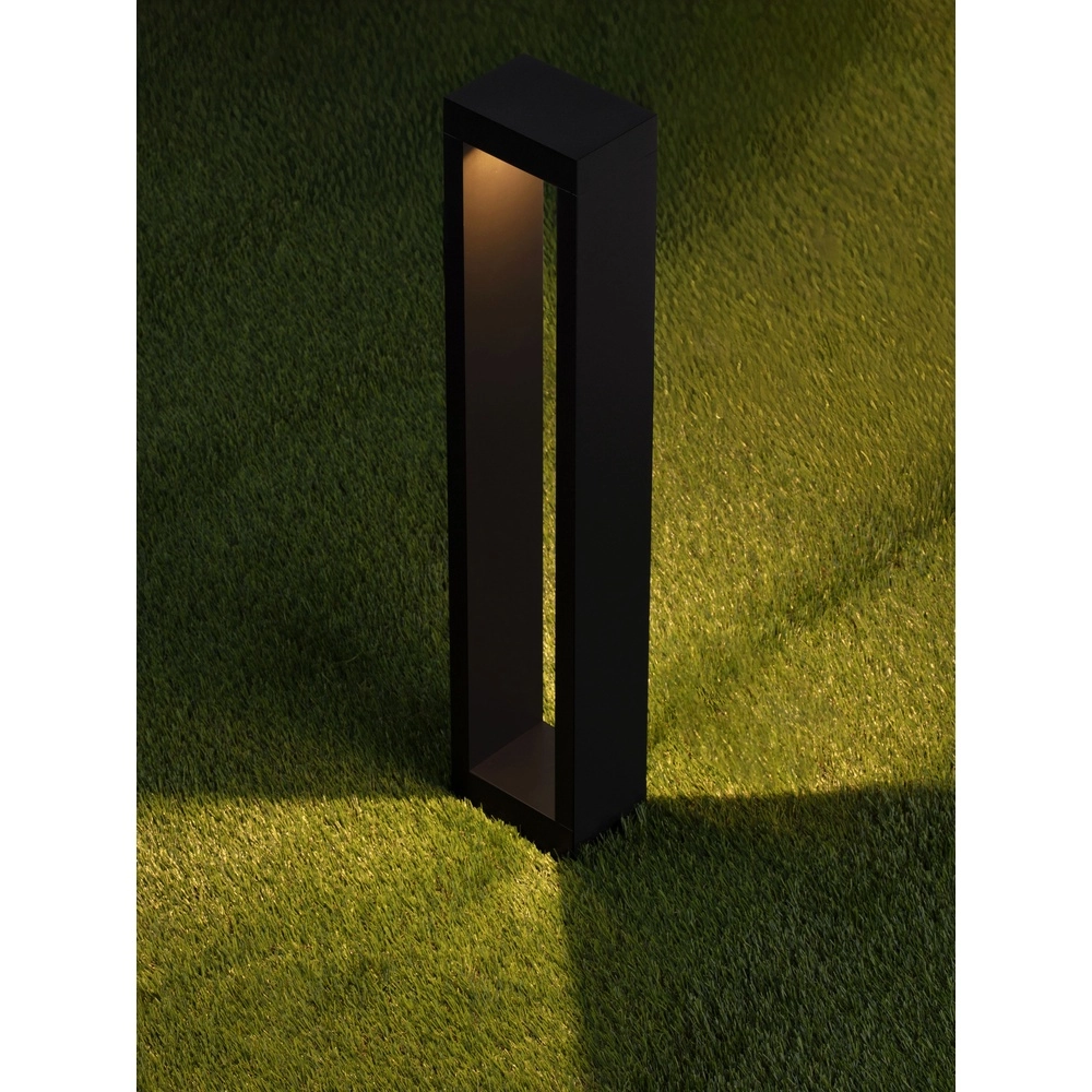 Zwarte tuinlamp Dolix 60cm - 2700K