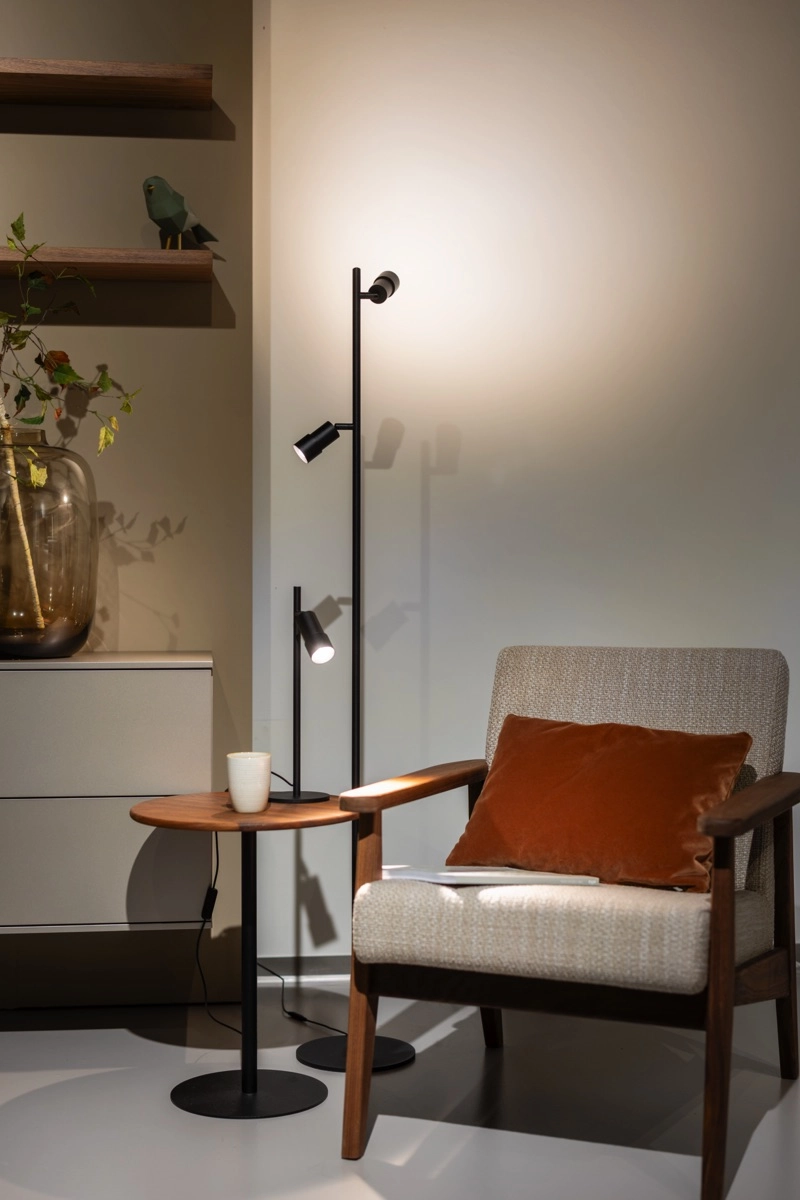 Enkele led leeslamp Liam zwart ETH 8720195310655