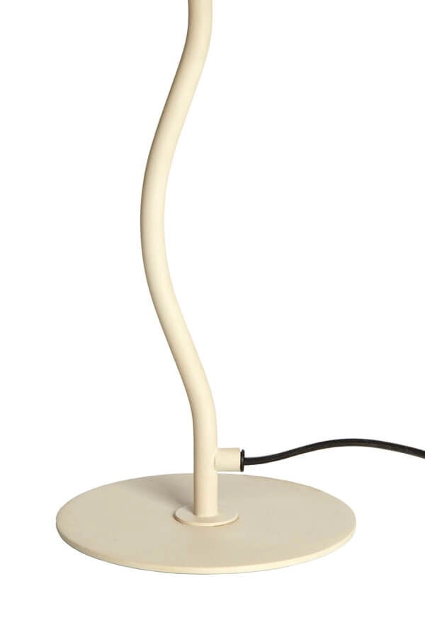 Tafellamp Elimo Ø 25cm x 50cm wit Light & Living 8717807705176