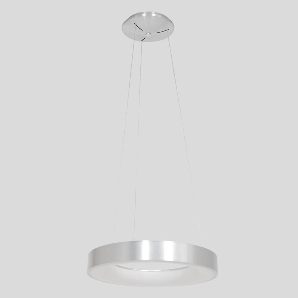 Led hanglamp Ringlede Ø 48cm metaalgrijs Steinhauer 8712746135213