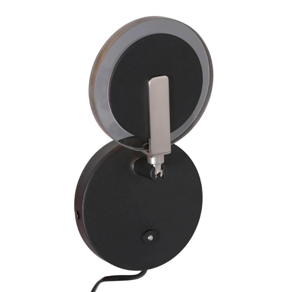 Wand leeslamp Turound zwart Steinhauer 8712746145458