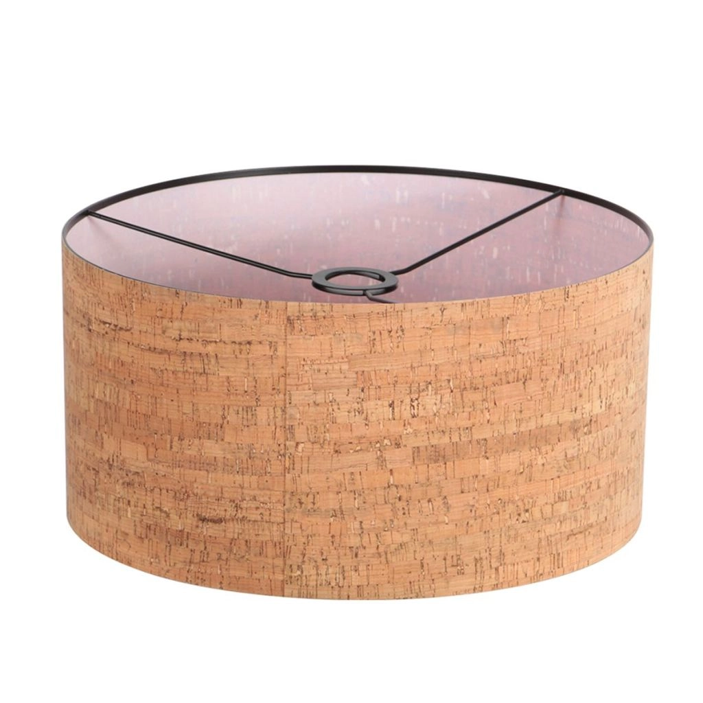 Zwarte wandlamp Bloeba met kurk kap Ø40cm Steinhauer 8712746180510