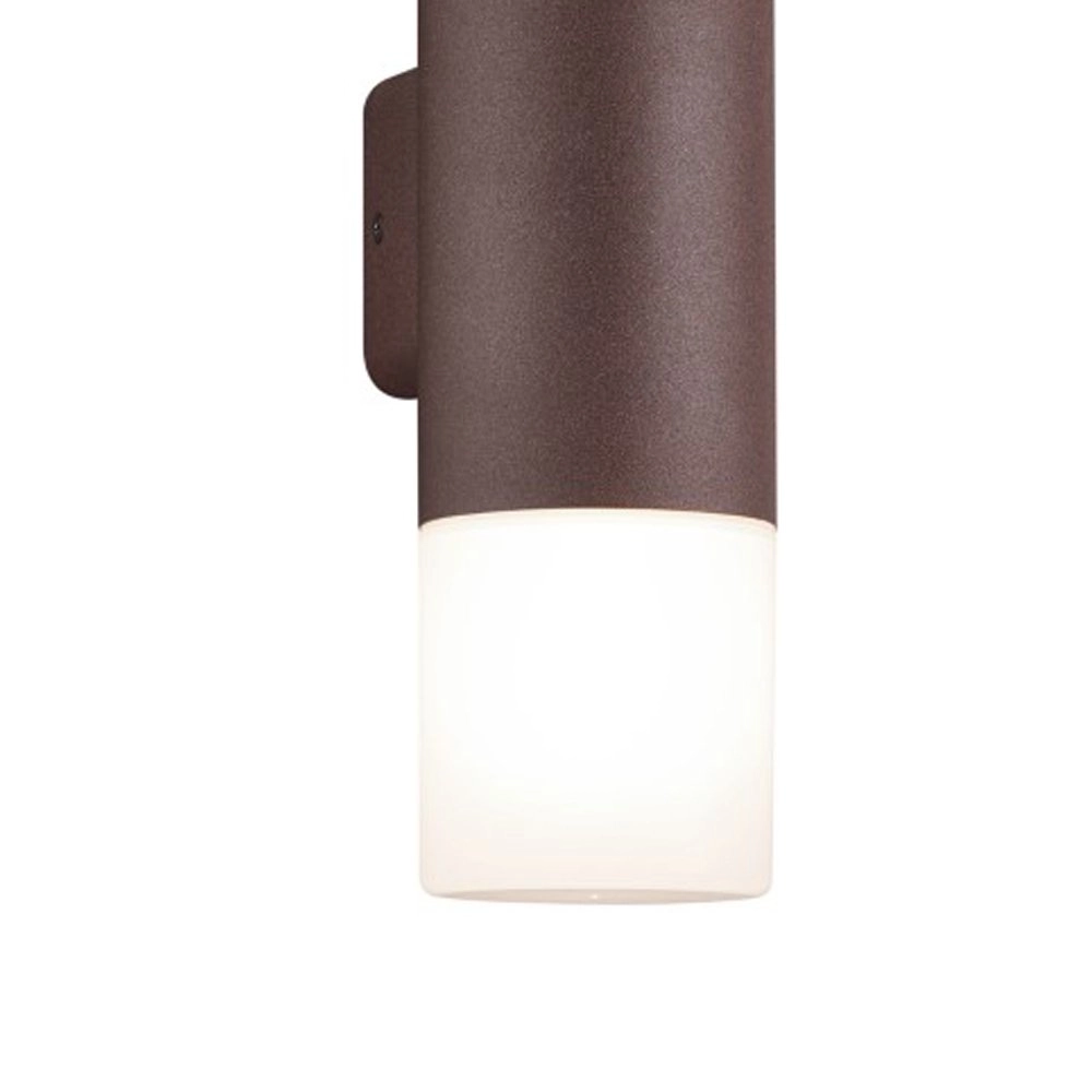 muur licht Hoosic 2-lichts 33cm bruin Trio 4017807410587