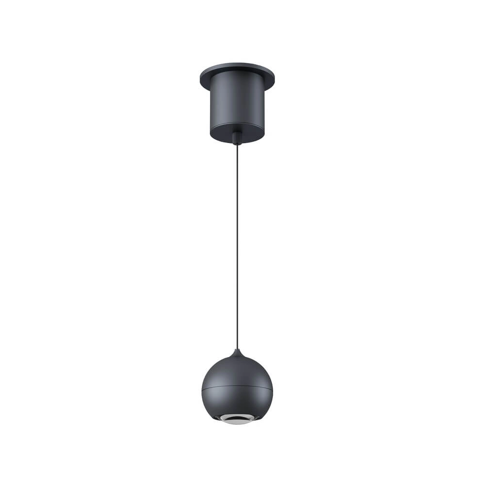 Hanglamp bol Miami zwart Ø 10cm