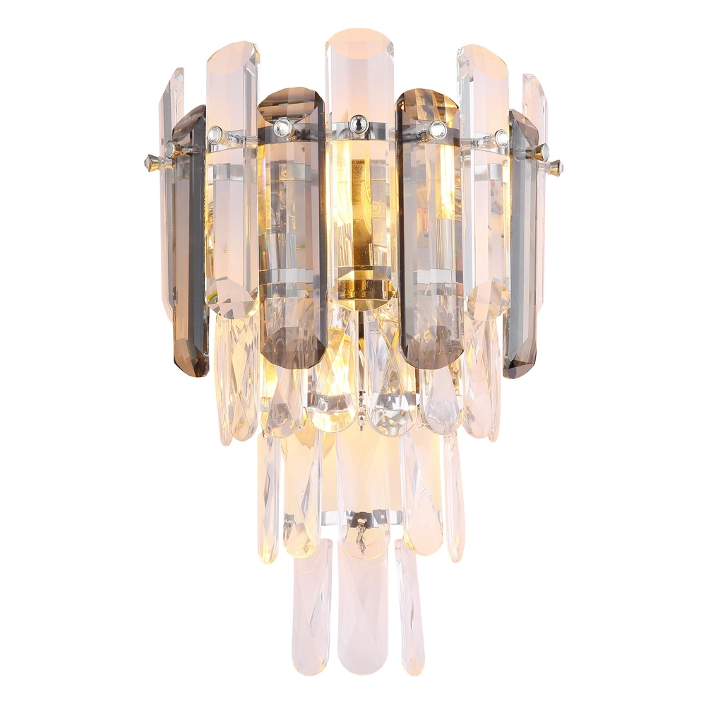 Wandlamp Orgina chroom met kristal Globo 9007371484140