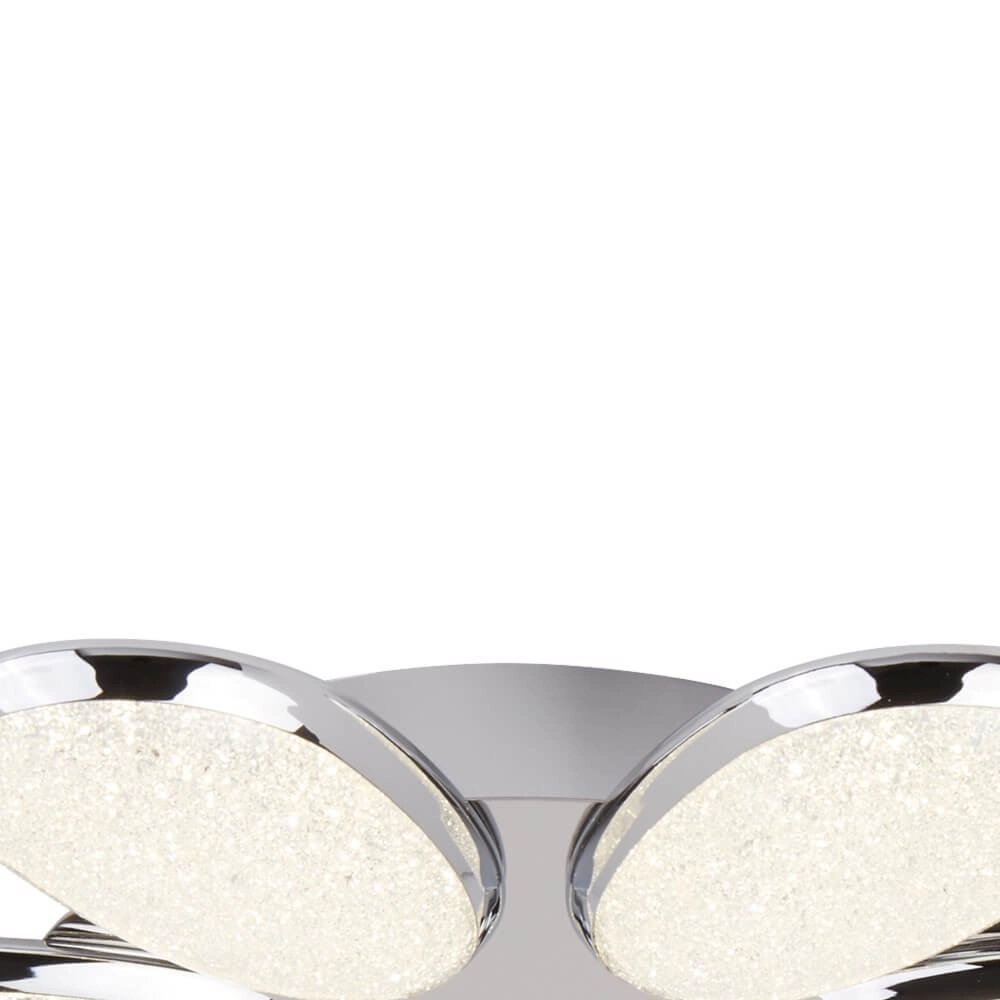 Plafondlamp Lori 6-lichts grijs Searchlight 5053423097633