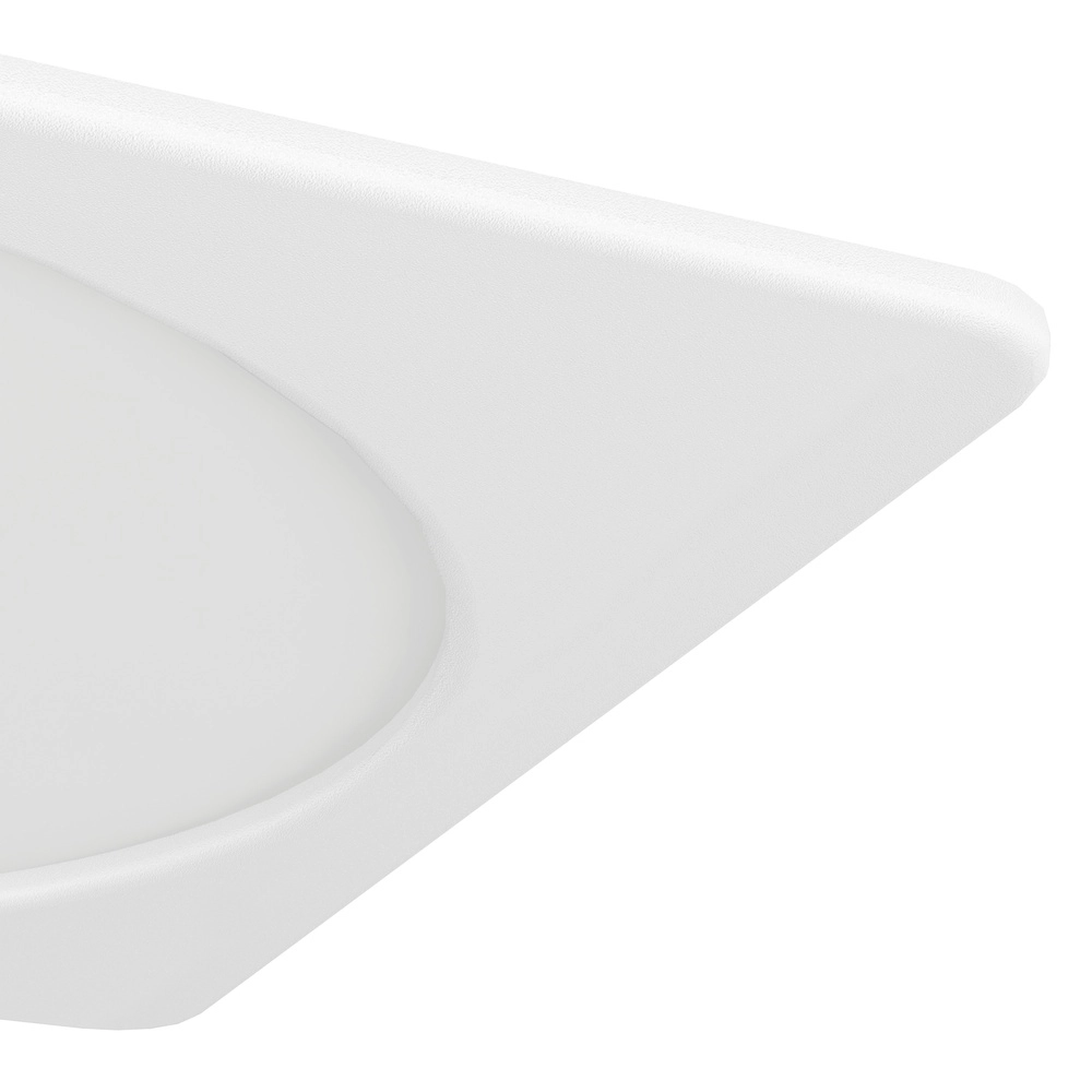 Inbouw lamp Fueva 6 vierkant - wit - 21,6x21,6cm Eglo 9008606330812