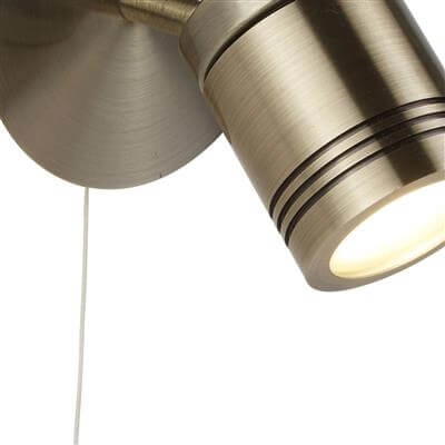 Antieke badkamer spot Samson brons Searchlight 5053423096735